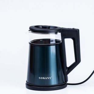 Електрочайник Sokany SK-SH-1076B Electric Kettle 2000W 1.7l SKSH1076B фото