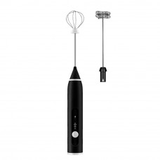 Спінювач молока Sokany SK-1772 Hand Mixer USB 1200mAh Black збивалка для молока