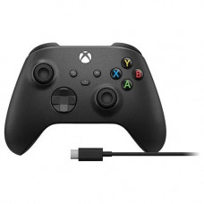 Геймпад Microsoft Xbox Series X/S Wireless Controller Carbon Black + USB Cable (XOA-0010)