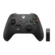 Геймпад Microsoft Xbox Series X/S Wireless Controller Carbon Black + Wireless Adapter for Windows (1VA-00002)