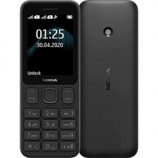 Мобільний телефон Nokia 125 Dual Sim Black (16GMNB01A17) UA-UCRF