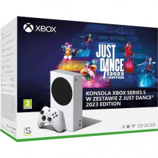 Ігрова консоль Microsoft Xbox Series S 512B (White) + Just Dance 2023