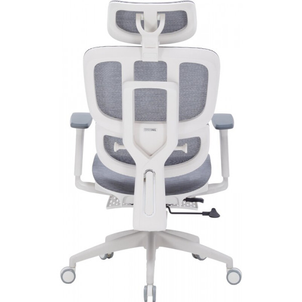 Крісло офісне Officepro Skyline Footrest White/Dark Gray (OC750-W-DG-DG)