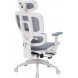 Крісло офісне Officepro Skyline Footrest White/Dark Gray (OC750-W-DG-DG)