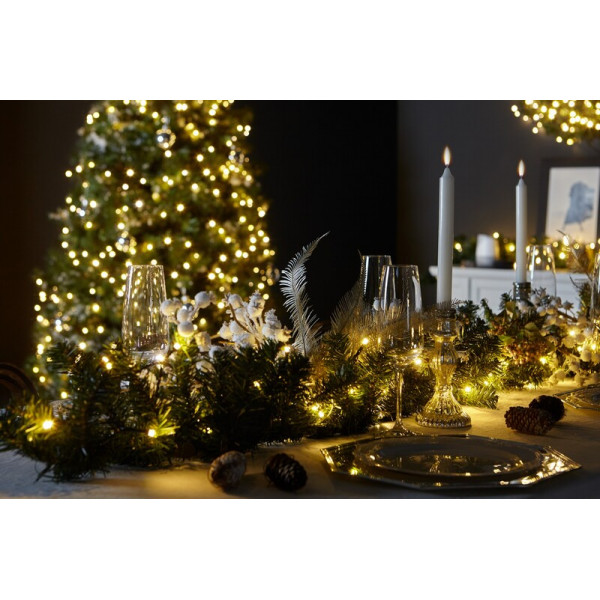 Smart LED гірлянда Twinkly Strings AWW Gen II (TWS400GOP-BEU) 400LED, 32м, BT+WiFi
