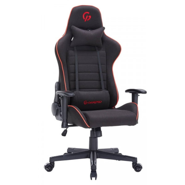 Крісло для геймерів GamePro GC575FB Black/Red