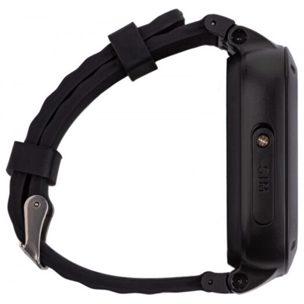 Дитячий смарт-годинник AmiGo GO004 SP Camera+LED Black