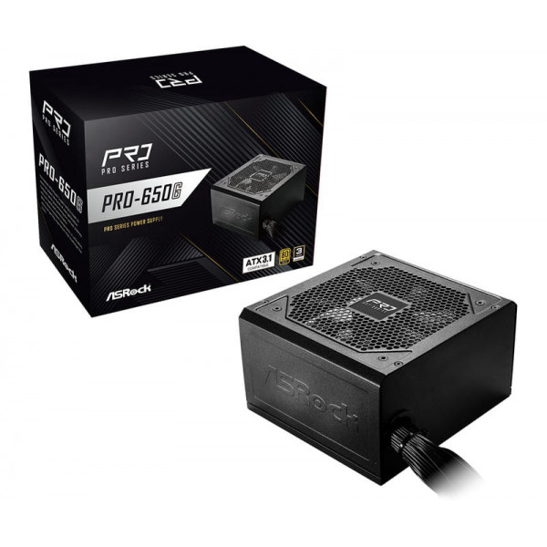 Блок живлення ASRock PRO-650G 650W