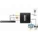 Конвертер PowerPlant (CA911479) HDCAV01 AV (3xRCA) - HDMI, чорний