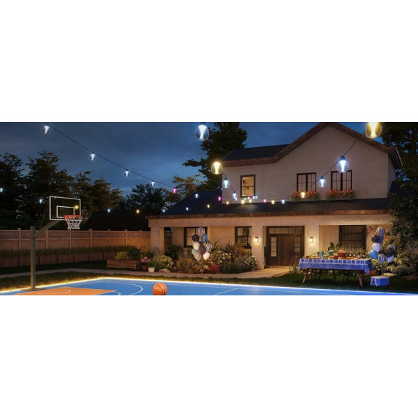 Гірлянда Smart LED Govee H7025 Outdoor Clear Bulb String Lights 15м (H7025CB1)