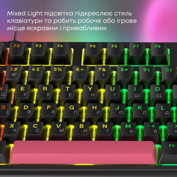 Клавіатура Ajazz AK980 Red Switch Black USB-C (AK980-R-BR)