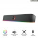 Акустична система (саундбар) Trust GXT 619 Thorne RGB Illuminated Black (24007)