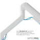 Кронштейн OfficePro MA851W (VESA200х200)