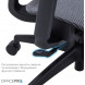 Крісло офісне Officepro Elegant OC660-B-DG-DG Black/Dark Gray