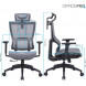Крісло офісне Officepro Elegant OC660-B-DG-DG Black/Dark Gray