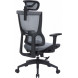 Крісло офісне Officepro Elegant OC660-B-DG-DG Black/Dark Gray