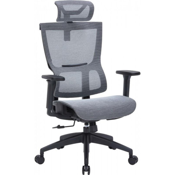 Крісло офісне Officepro Elegant OC660-B-DG-DG Black/Dark Gray