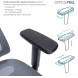 Крісло офісне Officepro Elegant OC660-B-DG-DG Black/Dark Gray