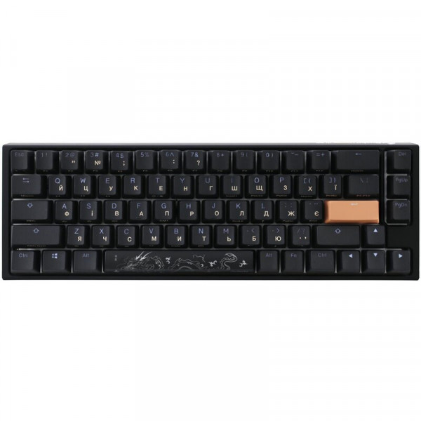 Клавіатура Ducky One 3 SF Cherry MX Red RGB UA USB Black (DKON2167ST-RUAPXCLAWSC1)