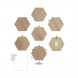 Розумна система освітлення Nanoleaf Elements - Hexagons Starter Kit Apple HomeKit, 7 шт. (NL52-K-7002HB-7PK)