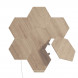 Розумна система освітлення Nanoleaf Elements - Hexagons Starter Kit Apple HomeKit, 7 шт. (NL52-K-7002HB-7PK)