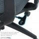 Крісло офісне Officepro Balance OC550-B-DG-DG Black/Dark Gray