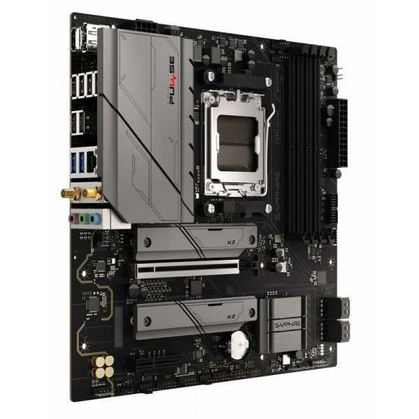 Материнська плата Sapphire B850M Pulse WiFi Socket AM5
