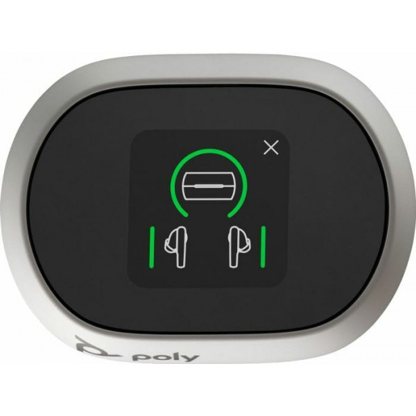 Bluetooth-гарнітура Poly Voyager Free 60+ Earbuds + BT700C + TSCHC White (7Y8G6AA)