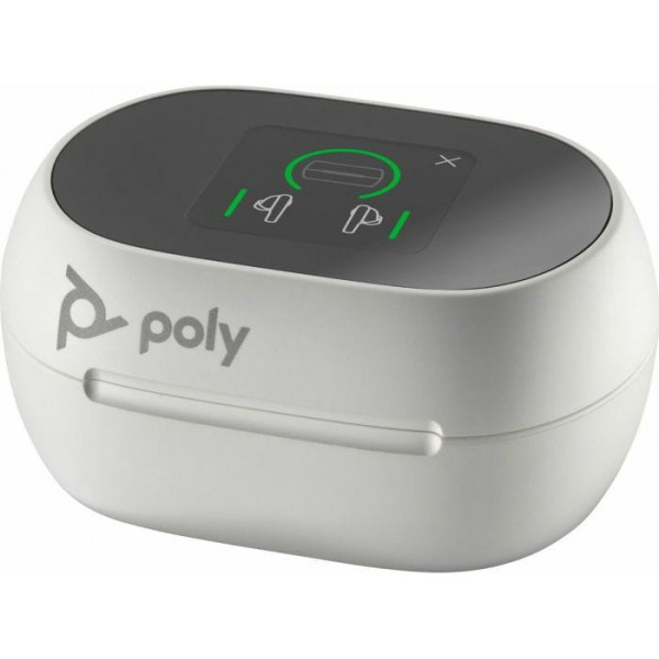Bluetooth-гарнітура Poly Voyager Free 60+ Earbuds + BT700C + TSCHC White (7Y8G6AA)