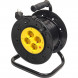Подовжувач на котушці PowerPlant JY-2002/15 (PPRA10M150S4) 4 розетки, 15 м, чорно-жовтий
