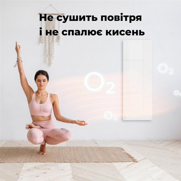 Інфрачервоний обігрівач AENO Premium Eco Smart Heater White (AGH0001S)