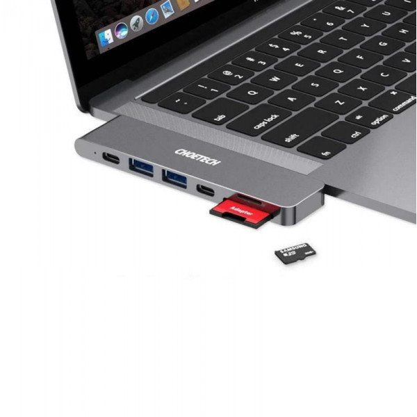 USB-хаб Choetech HUB-M14 USB Type-C 7-в-1