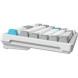 Клавіатура бездротова GamePro Asgard Yord Keychron Super Red Switch White (MK266WH)