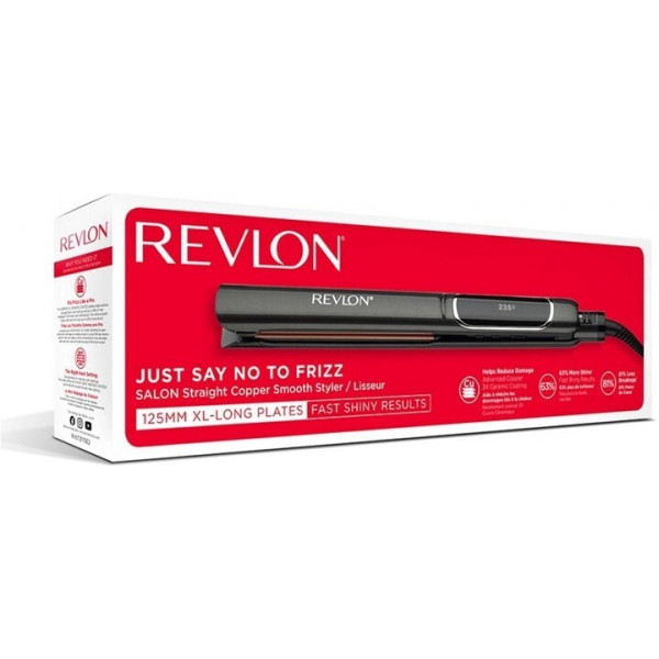 Прилад для укладання волосся Revlon Salon Straight Copper Smooth Styler (RVST2175E2)
