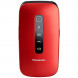Мобiльний телефон Panasonic KX-TU550 Red (KX-TU550EXR)