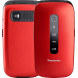 Мобiльний телефон Panasonic KX-TU550 Red (KX-TU550EXR)
