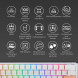 Клавіатура Ducky One 3 Mini Cherry MX Red RGB UA USB White (DKON2161ST-RUAPXPWWWSC1)