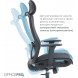 Крісло офісне Officepro Wave OC670-B-B-B Black