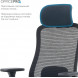 Крісло офісне Officepro Wave OC670-B-B-B Black