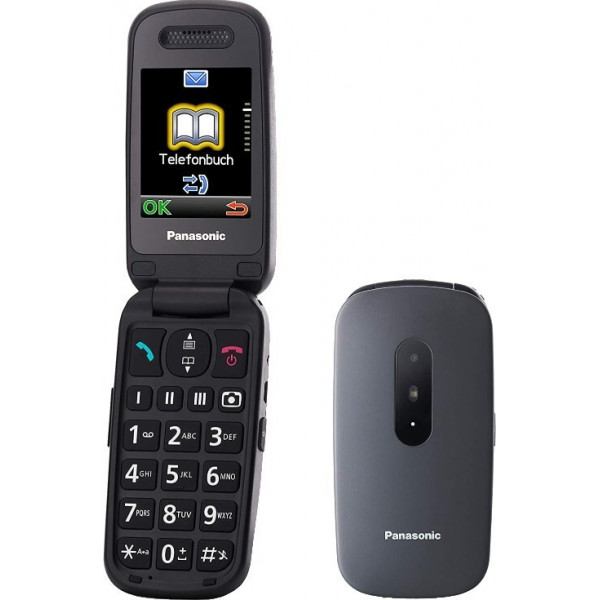 Мобiльний телефон Panasonic KX-TU446 Grey  (KX-TU446EXG)