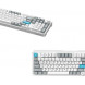 Клавіатура бездротова GamePro Asgard Drakkar Keychron Super Red Switch White (MK305WH)