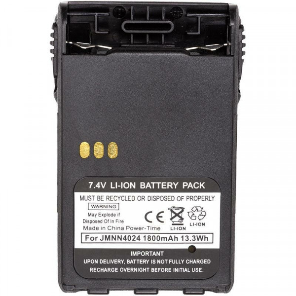 Акумулятор Power-Time для радіостанції Motorola GP-344 Li-ion 7.4V 1800mAh (PTM-344)