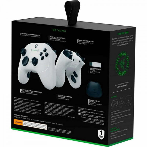 Геймпад Razer Wolverine V3 Pro White (RZ06-05200200-R3M1)