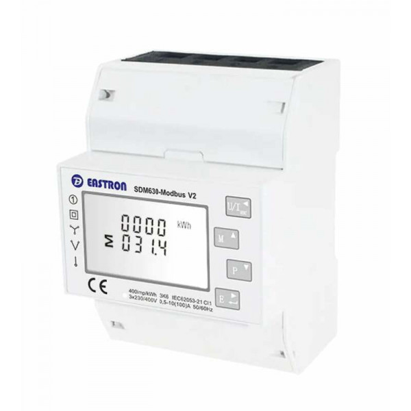 Лічільник Three phase energy meter Eastron SDM 630MCT-ETL (ESCT-T24 250A/1A)