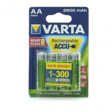 Акумулятор Varta Rechrgeable Accu AA/HR06 NI-MH 2600 mAh BL 4шт