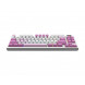 Клавіатура бездротова MSI Forge GK600 TKL Wireless Violet
