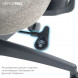 Крісло офісне OfficePro Elegant OC600-B-DG-DG Black/Dark Gray