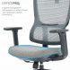 Крісло офісне OfficePro Elegant OC600-B-DG-DG Black/Dark Gray