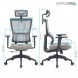 Крісло офісне OfficePro Elegant OC600-B-DG-DG Black/Dark Gray