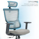 Крісло офісне OfficePro Elegant OC600-B-DG-DG Black/Dark Gray